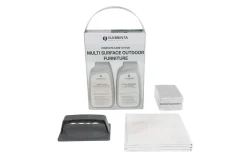 New Multi Surface KITS 3-in-1 Box Pflegemittel, Gartenmöbelreinigung und Oberflächenschutz, 2 x 750 ml Pflege Und Reinigung