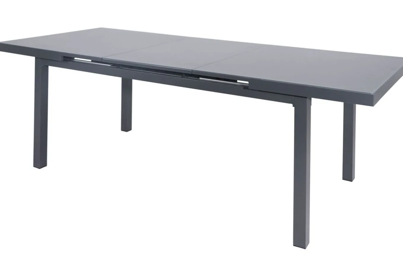 Online Alice Comfort Garten-Essgruppe, xerix, Alu/Textilene, Tisch 180/240x100cm, 4 Stapel-, 2 Klappstühle Garten-Essgruppen|Aluminium-Gartenmöbel