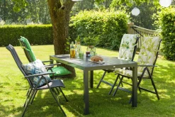 Best Alice Comfort Klappstuhl, xerix/anthrazit, Alu/Textilen Aluminium-Gartenmöbel|Gartenstühle & Gartensessel