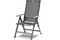 Online Aruba Teak Garten-Essgruppe, xerix, Alu/Textilene, Tisch 180/240x100cm, 6 Klappstühle Garten-Essgruppen|Aluminium-Gartenmöbel