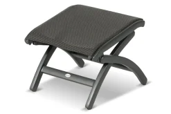 New Da Vinci Hocker, xerix/anthrazit, Alu/Textile, 50x47x42 cm Gartenstühle & Gartensessel