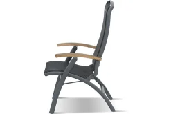 Online Exklusivmodell Xanadu, Da Vinci Garten-Essgruppe, 6 Personen, ausziehbarer Tisch 220–280 cm, Alu/Glaskeramik Garten-Essgruppen