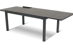 Hot Garten-Essgruppe, xerix-anthrazit, Alu/HPL, 260/160x90 cm, 6 Hochlehner Garten-Essgruppen|Aluminium-Gartenmöbel