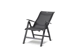 New Garten-Essgruppe, xerix-anthrazit, Alu/Teakholz, 210/150x90 cm, 6 Personen Garten-Essgruppen