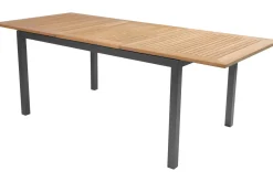Sale Garten-Essgruppe, xerix-anthrazit, Alu/Teakholz, 210/150x90 cm, 8 Personen Garten-Essgruppen