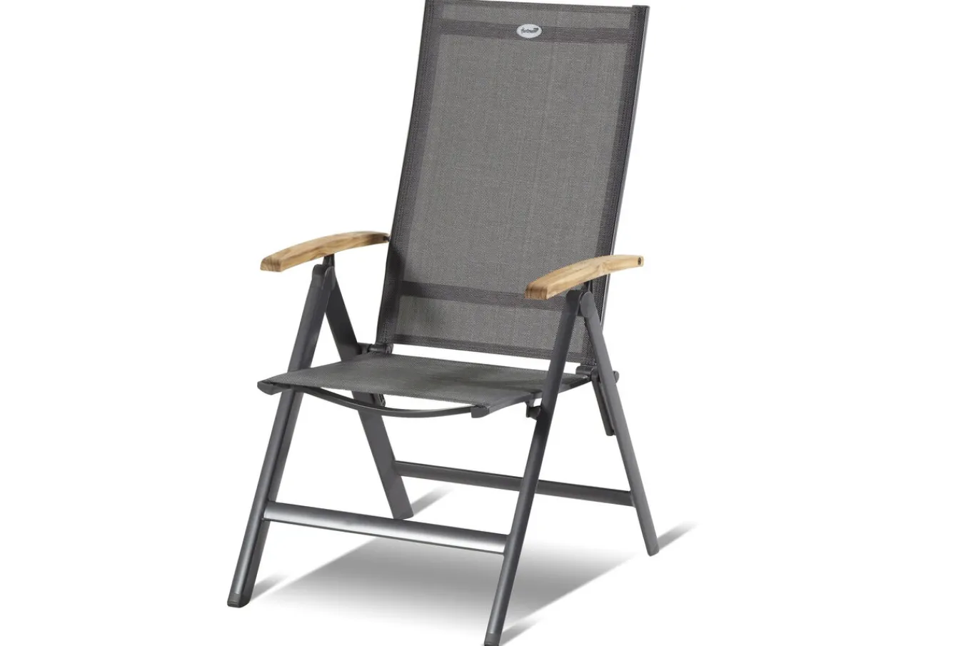 Sale Sondermodell Xanadu / Aruba Garten-Essgruppe, xerix/anthrazit, Alu/Glaskeramik, 10 Klappstühle, 220/280x100cm Garten-Essgruppen