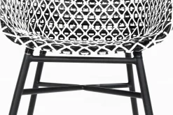 Best South Wales Garten-Essgruppe, xerix/natur/schwarz/weiß, Alu/Teak/Kunststoff, Ausziehtisch 150/210 x 90 cm, inkl. 6 Sessel Aluminium-Gartenmöbel