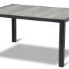 Outlet Tanger Esstisch, xerix/grey wood, Aluminium/Keramik, 168x105cm Gartentische