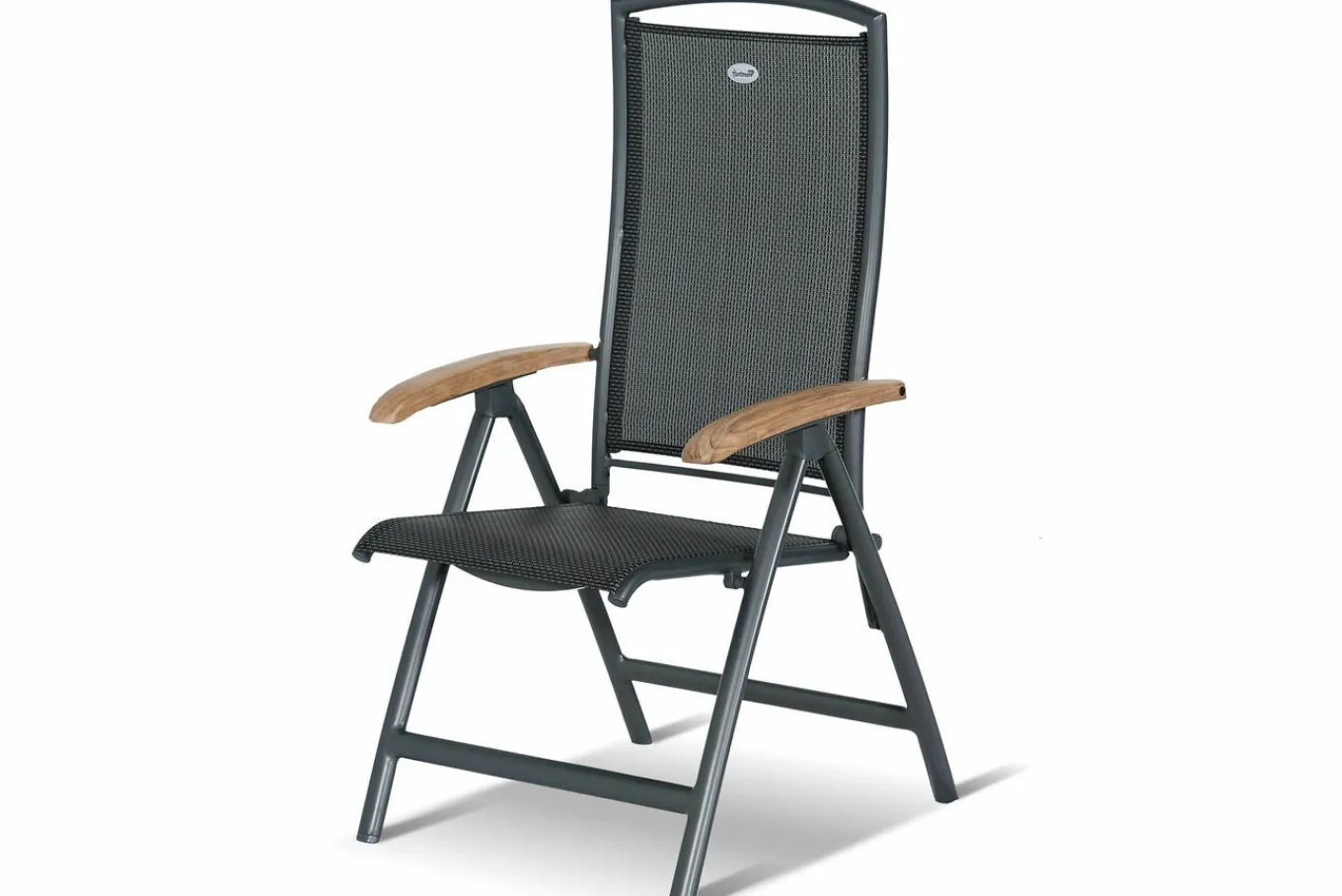Clearance Yasmani/Raffaelo Garten-Essgruppe, xerix, Alu/Teakholz, 240x100cm, 6 Stapel-, 2 Klappstühle Garten-Essgruppen|Aluminium-Gartenmöbel