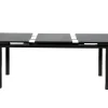 Clearance Altura Garten-Essgruppe, anthrazit, Alu/Textilene, Tisch 180/240x100cm, 8 Klappstühle Garten-Essgruppen
