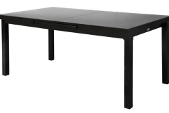 Clearance Altura Garten-Essgruppe, anthrazit, Alu/Textilene, Tisch 180/240x100cm, 8 Klappstühle Garten-Essgruppen