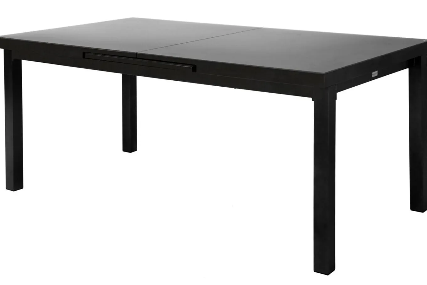 Hot Altura Garten-Essgruppe, anthrazit, Alu/Textilene, Tisch 180/240x100cm, 6 Klappstühle Garten-Essgruppen