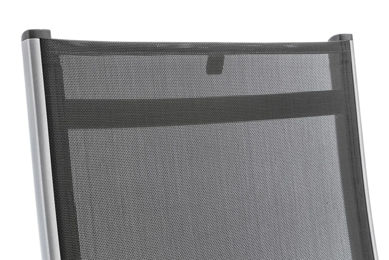 Best BasicPlus Garten-Essgruppe, silber / anthrazit, Alu / Spraystone / Textil, Tisch 180/280x100cm, 10 Klappstühle Garten-Essgruppen