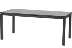 Sale BasicPlus Garten-Essgruppe, 6 Personen, ausziehbarer Tisch 180–240 cm, Aluminium/Textilene Garten-Essgruppen|Aluminium-Gartenmöbel