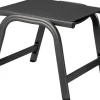 Best BasicPlus Hocker, anthrazit/anthrazit, Alu/Textilene, 0301203-7000 Gartenstühle & Gartensessel