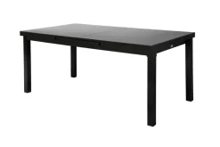 Discount BasicPlus Premium Garten-Essgruppe, anthrazit, Alu/Textilene, Tisch 180/240 cm, 6 Stapelsessel Garten-Essgruppen|Aluminium-Gartenmöbel