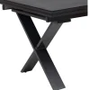 Clearance BasicPlus Premium Garten-Essgruppe, anthr., Alu/Spraystone, Tisch 180/280 cm, 10 Stapelsessel Garten-Essgruppen|Aluminium-Gartenmöbel