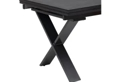 Clearance BasicPlus Premium Garten-Essgruppe, anthr., Alu/Spraystone, Tisch 180/280 cm, 10 Stapelsessel Garten-Essgruppen|Aluminium-Gartenmöbel