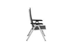 Hot Basic Plus Premium Klappstuhl, silber/lakritz, Alu/Outdoorgewebe,0102401-0000 Aluminium-Gartenmöbel|Gartenstühle & Gartensessel