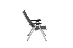 Hot Basic Plus Premium Klappstuhl, silber/lakritz, Alu/Outdoorgewebe,0102401-0000 Aluminium-Gartenmöbel|Gartenstühle & Gartensessel