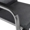 Discount Basic Plus Premium Stapelsessel, anthrazit/lakritz, Alu/Outdoorgewebe,0102405-7000 Gartenstühle & Gartensessel