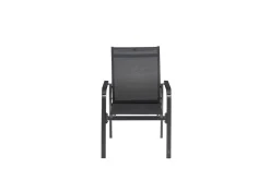 Discount Basic Plus Premium Stapelsessel, anthrazit/lakritz, Alu/Outdoorgewebe,0102405-7000 Gartenstühle & Gartensessel