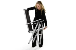 Discount BasicPlus Pro Garten-Essgruppe, 6 Personen, ausziehbarer Tisch 180–240 cm, Aluminium/Textilene, Exklusivmodell Garten-Essgruppen