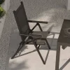 New BasicPlus Pro Garten-Essgruppe, 6 Personen, ausziehbarer Tisch 200–260 cm, Aluminium/Textilene Garten-Essgruppen
