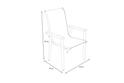 Sale BasicPlus Pro Stapelsessel 4er-Set, silber/anthrazit, Aluminium/Textilene, 70 x 65 x 99 cm, stapelbar Gartenstühle & Gartensessel