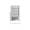Best BASIC PLUS Relaxsessel,weiß matt/hellgrau, Alu/Outdoorgewebe, klappbar, rostfreies Material, 0301216-5200 Aluminium-Gartenmöbel
