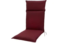 Discount Garten-Essgruppe, anthrazit/bordeaux, Alu/Polyester, 180/240 x 100 cm, ausziehbar, 6 Klappstühlen inkl. Auflagen Garten-Essgruppen