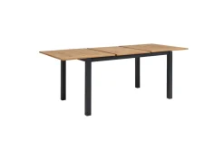 Best Garten-Essgruppe mit 8 Sesseln, anthrazit/natur, Alu/Textilene, ausziehbar & klappbar, UV-Beständig, witterungsbeständig Garten-Essgruppen|Aluminium-Gartenmöbel