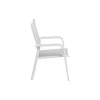 Outlet Garten-Essgruppe mit 6 Stapelsesseln, weiß matt/hellgrau, Alu/Outdoorgewebe, Ausziehtisch 180/240 x 100 cm Tisch Garten-Essgruppen|Aluminium-Gartenmöbel
