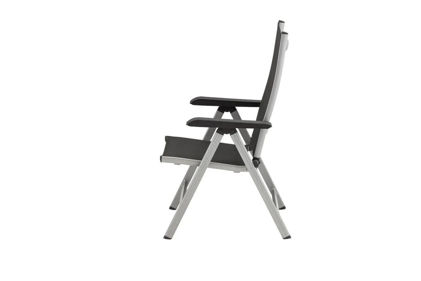 Best KETTLER Garten-Essgruppe, silber/anthrazit, Alu/Textilene, Tisch 180/240 x 100 cm, 6 Klappstühle, inkl. Auflagen Garten-Essgruppen