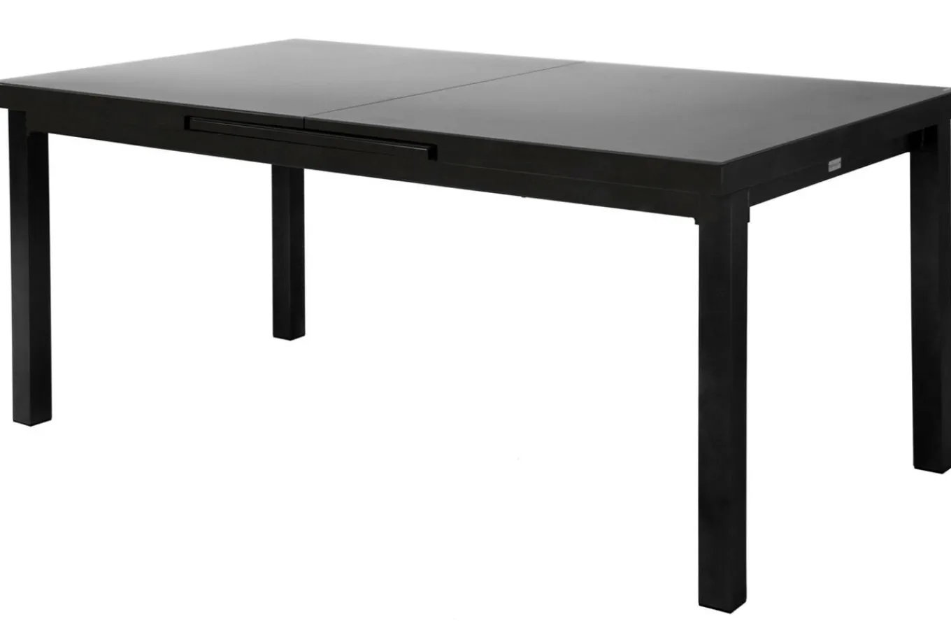 Sale Premium/Granada Garten-Essgruppe, Anthrazit/Grau, Alu/Glas, Ausziehtisch 180/240x100cm, 4 Stapelsessel, 2 Klappstühle Aluminium-Gartenmöbel