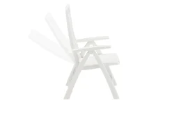 Sale Roma Klappstuhl, weiß, Kunststoff, 68 x 62 x 108 cm, 01438-000 Gartenstühle & Gartensessel