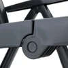 Roma Rollliege, anthrazit, Kunststoff, 185 x 71 x 40,5 cm, 01638-700 Gartenliegen