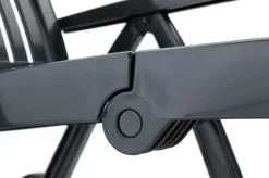 Roma Rollliege, anthrazit, Kunststoff, 185 x 71 x 40,5 cm, 01638-700 Gartenliegen