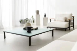 Best Dorina Plus Gartenlounge, grau/anthrazit, Alu/Holzoptik, wetterbeständig, UV-beständig, inkl. Kissen Gartenlounge|Aluminium-Gartenmöbel