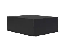 Sale Abdeckhaube für Esstischgarnitur, schwarz, Polyester, TPU 420D Ripstop-Gewebe, 245 x 135 x 109 cm, mit Zugband Schutzhüllen