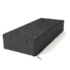 Abdeckhaube für Gartenlounges, schwarz, Ripstop-Gewebe/Polyester, 206 x 93 x 37 cm, wasserabweisend, UV-Schutz Schutzhüllen
