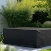 Clearance Abdeckhaube für Garten-Essgruppen, schwarz, Ripstop-Gewebe/Polyester, 202 x 162 x 72 cm, wasserabweisend, UV-Schutz Schutzhüllen