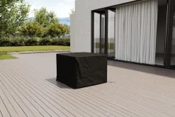 Best Abdeckhaube für Gartenlounges, schwarz, Ripstop-Gewebe/Polyester, 92 x 87 x 68 cm, wasserabweisend, UV-Schutz Schutzhüllen