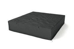 New Abdeckhaube für Gartenlounges, schwarz, Ripstop-Gewebe/Polyester, 397 x 373 x 56 cm, wasserabweisend, UV-Schutz Schutzhüllen