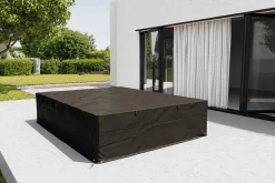 Sale Abdeckhaube für Gartenlounges, schwarz, Ripstop-Gewebe/Polyester, 440 x 230 x 70 cm, wasserabweisend, UV-Schutz Schutzhüllen