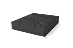 Discount Abdeckhaube für Gartenlounges, schwarz, Ripstop-Gewebe/Polyester, 161 x 151 x 63 cm, wasserabweisend, UV-Schutz Schutzhüllen