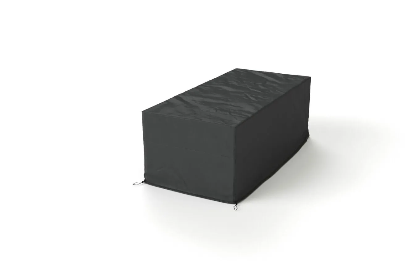 Abdeckhaube für Kissenbox, schwarz, Ripstop-Gewebe/Polyester, 207 x 97 x 73 cm, wasserabweisend, UV-Schutz Schutzhüllen