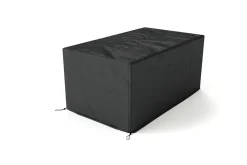 Outlet Abdeckhaube für Tische, schwarz, Polyester, TPU 420D Ripstop-Gewebe, 222 x 122 x 74 cm, mit Kordelzug Schutzhüllen