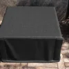 Hot Abdeckhaube, schwarz, Polyester, TPU 420D Ripstop-Gewebe, 74 x 74 x 40 cm, mit Zugband Schutzhüllen