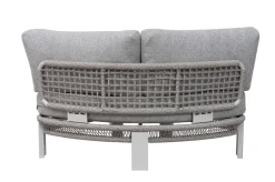 Hot Altea Gartenlounge für 5 Personen, grau, Alu/Rope/Polyester, inkl. Tisch Gartenlounge|Rope-Gartenmöbel